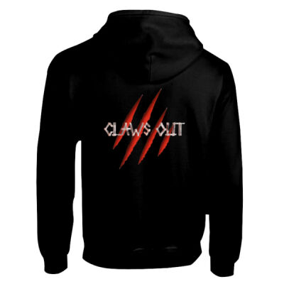 Claws Out (front and back print) - GD57 Heavy Blend™ Adult Hooded Sweatshirt Thumbnail