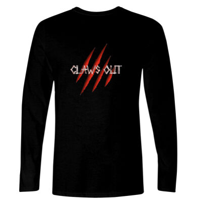 Claws Out (front and back print) - GD11 Softstyle® Adult Long Sleeve T-Shirt Thumbnail