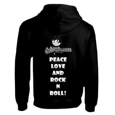 White Logo (front and back print) - GD57 Heavy Blend™ Adult Hooded Sweatshirt Thumbnail